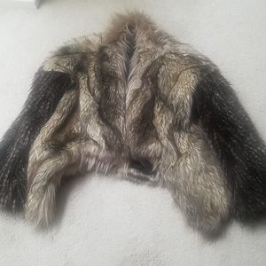 Faux fur jacket
